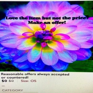 Reasonable Offers Welcomed 😁